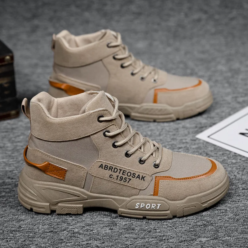 2021 New Winter Shoes for Men Casual Men's Ankle Boots Fashion Men Comfortable Tooling Boots Lace-up Mens Shoes Zapatos Hombre
2021 New Winter Shoes for Men Casual Men's Ankle Boots Fashion Men Comfortable Tooling Boots Lace-up Mens Shoes Zapatos Hombre
