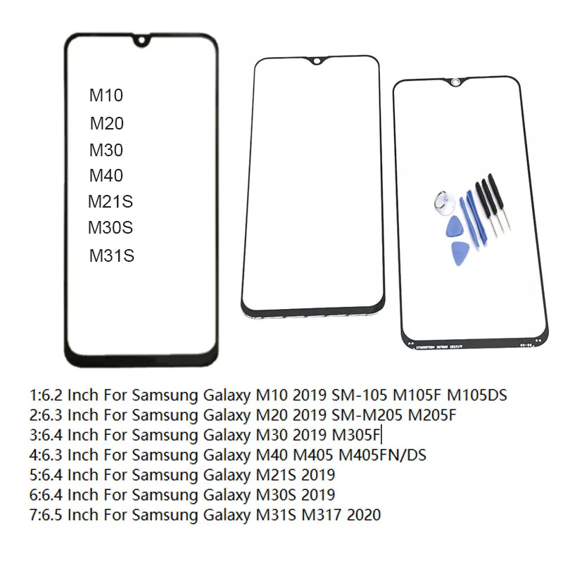 50/PCS New For Samsung Galaxy M31S M30S M21S M10 M20 M30 M40 Front Glass Outer Lens LCD Touch Screen Panel Replacement Parts
50/PCS New For Samsung Galaxy M31S M30S M21S M10 M20 M30 M40 Front Glass Outer Lens LCD Touch Screen Panel Replacement Parts