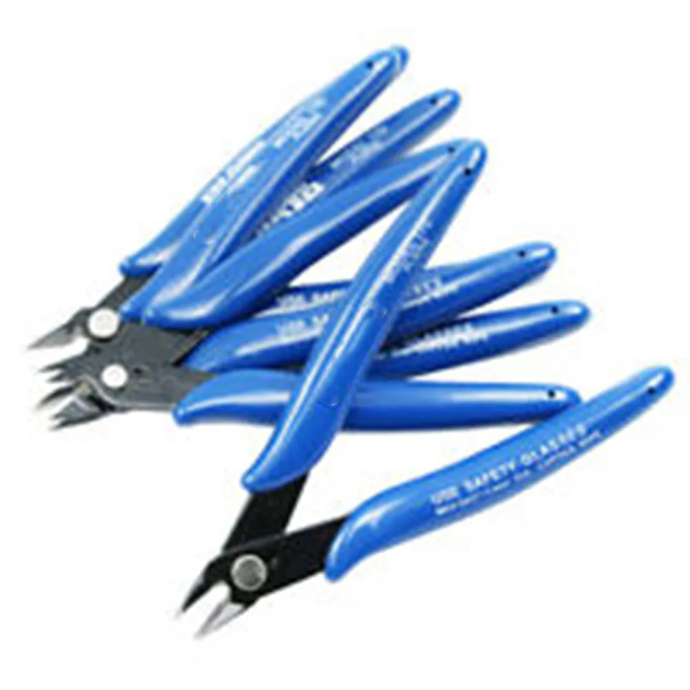 10pcs 170 Flush Wire Cutter Blue Diagonal Cutting Pliers Side Cutter Nippers For Cut Metal Wire Trimming Plastic
10pcs 170 Flush Wire Cutter Blue Diagonal Cutting Pliers Side Cutter Nippers For Cut Metal Wire Trimming Plastic