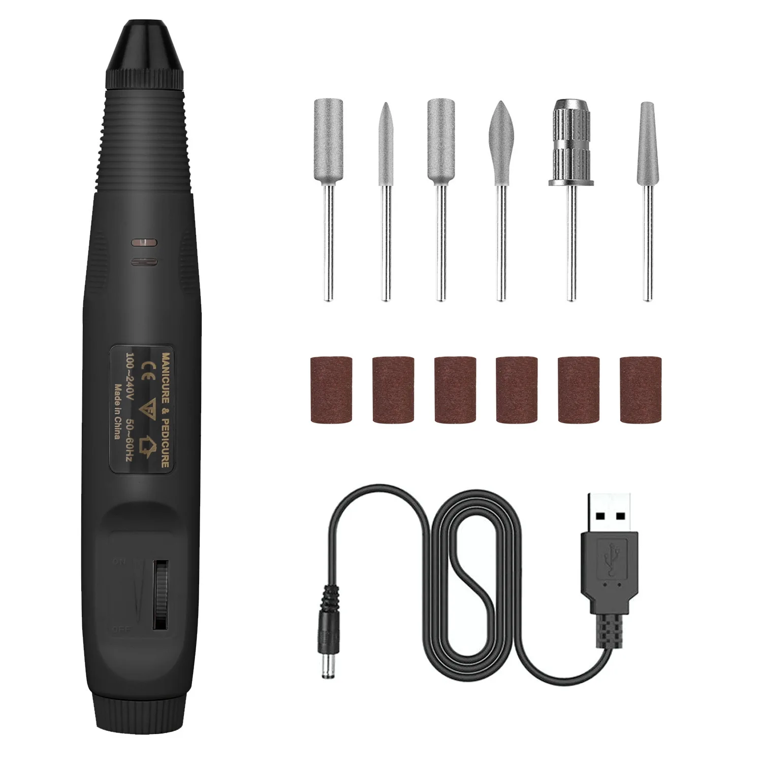 Nail Polishing Machine Set Exfoliating, Polishing and Polishing Written Test Nail Piercing Device Mini Electric Sander
Nail Polishing Machine Set Exfoliating, Polishing and Polishing Written Test Nail Piercing Device Mini Electric Sander