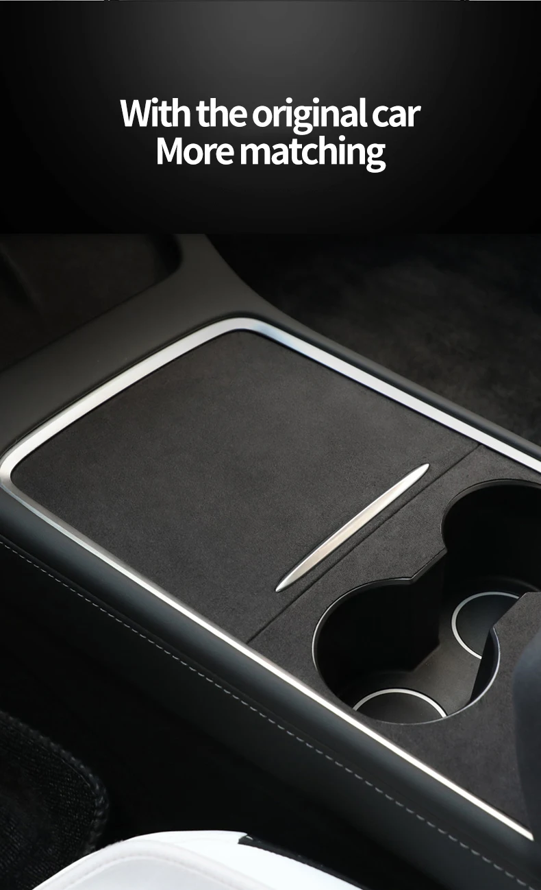 2021 car center control panel sticker for Tesla model 3 center console and interior armrest box accessories suede suede film
2021 car center control panel sticker for Tesla model 3 center console and interior armrest box accessories suede suede film