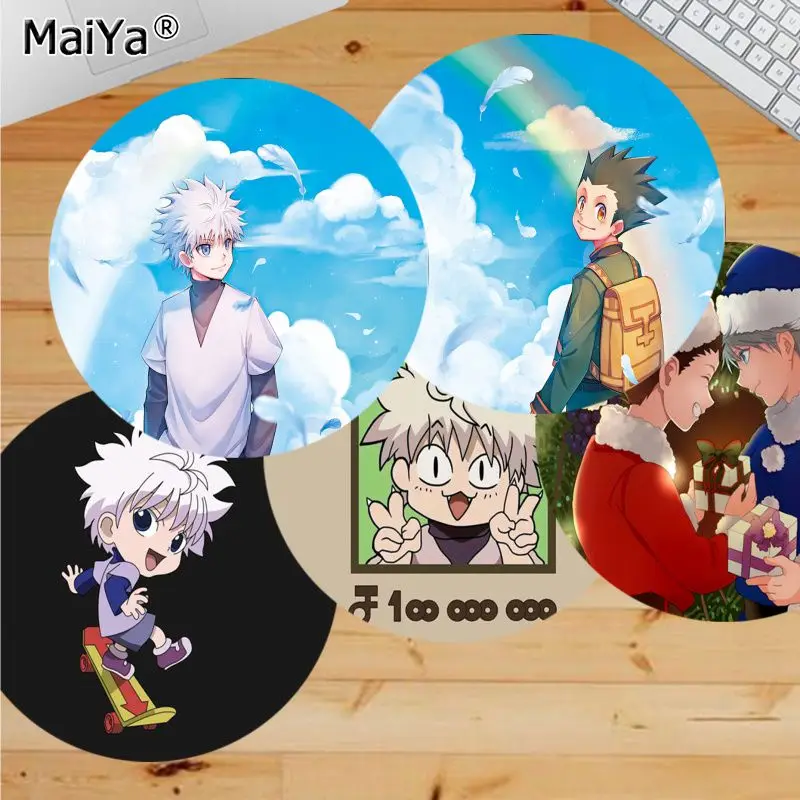 Крутой новый игровой коврик MaiYa для любителей аниме hunter x Hunter, Круглый игровой коврик для мыши, игровой коврик для мыши, коврик для ПК, ноутбук...
Крутой новый игровой коврик MaiYa для любителей аниме hunter x Hunter, Круглый игровой коврик для мыши, игровой коврик для мыши, коврик для ПК, ноутбук...