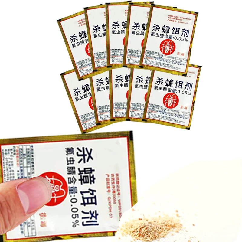 20PCS/Lot Effective Cockroach Powder Bait Insect Roach Killer Pest Trap Killer Cockroach Bait Pesticide Reject Pest Control
20PCS/Lot Effective Cockroach Powder Bait Insect Roach Killer Pest Trap Killer Cockroach Bait Pesticide Reject Pest Control