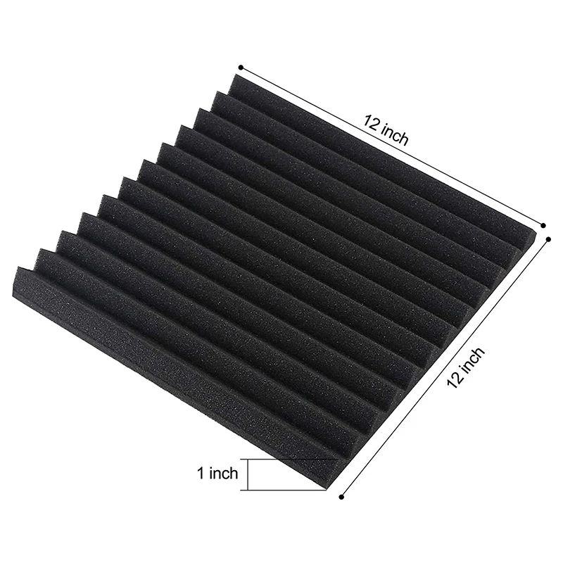 60 Pcs Sound Insulation Board Sound Insulation Studio Foam,For Wall Sound Insulation Board,for Home Studio,2.5X 30X 30Cm
60 Pcs Sound Insulation Board Sound Insulation Studio Foam,For Wall Sound Insulation Board,for Home Studio,2.5X 30X 30Cm