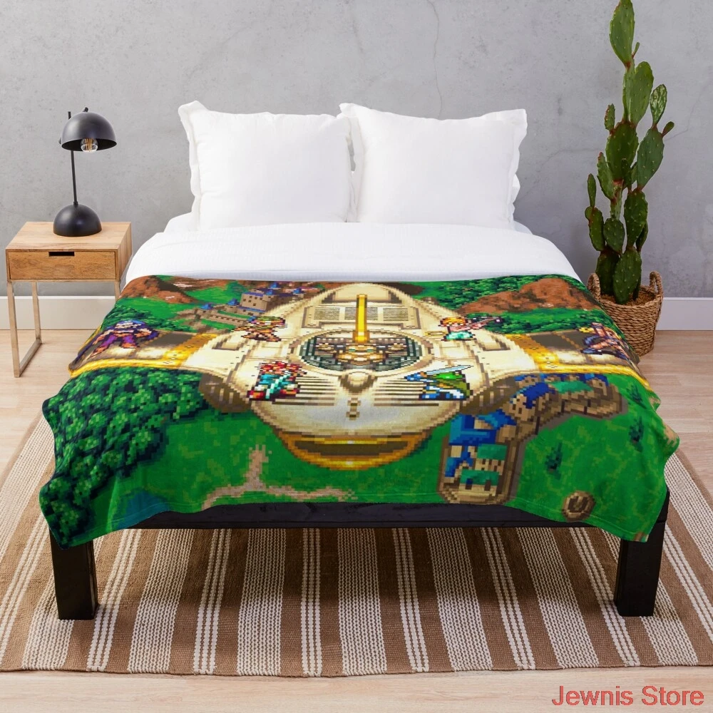 Chrono Trigger Epoch Throw Blanket Sublimation Covered Blanket Bedding Flannel for Children and Adult Bedrooms Decor
Chrono Trigger Epoch Throw Blanket Sublimation Covered Blanket Bedding Flannel for Children and Adult Bedrooms Decor