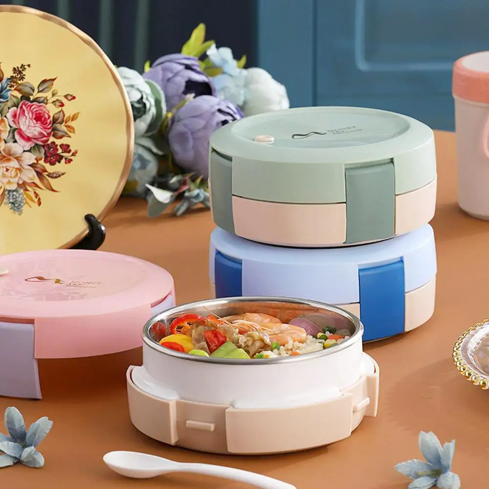 Kids Lunch Box Leak-proof Containers With Utensils Stainless Steel Boxes For Healthy Meal Portable Anti-scalding Food Storage Ke
Kids Lunch Box Leak-proof Containers With Utensils Stainless Steel Boxes For Healthy Meal Portable Anti-scalding Food Storage Ke