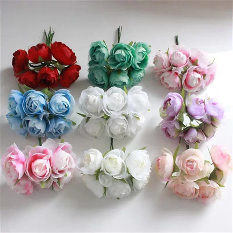 SMARIHAS 6PCS Simulation Flower Silk Camellia Rose Bouquet Suitable for Wedding Decoration Gift Box Clipart Flower
SMARIHAS 6PCS Simulation Flower Silk Camellia Rose Bouquet Suitable for Wedding Decoration Gift Box Clipart Flower