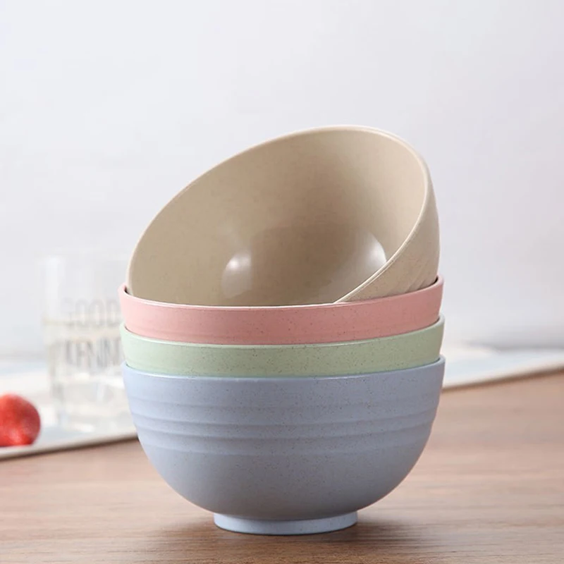 15CM Kitchen Bowls Wheat Straw Large Bowl Noodle Soup Bowl Dormitory Instant Noodle Bowl Anti-scald and Drop-resistant Bowl 
15CM Kitchen Bowls Wheat Straw Large Bowl Noodle Soup Bowl Dormitory Instant Noodle Bowl Anti-scald and Drop-resistant Bowl