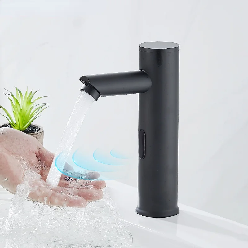 Бесконтактный Смеситель для ванной комнаты, умный инфракрасный датчик движения, смеситель для раковины, Черный кран, современный автоматич...
Бесконтактный Смеситель для ванной комнаты, умный инфракрасный датчик движения, смеситель для раковины, Черный кран, современный автоматич...