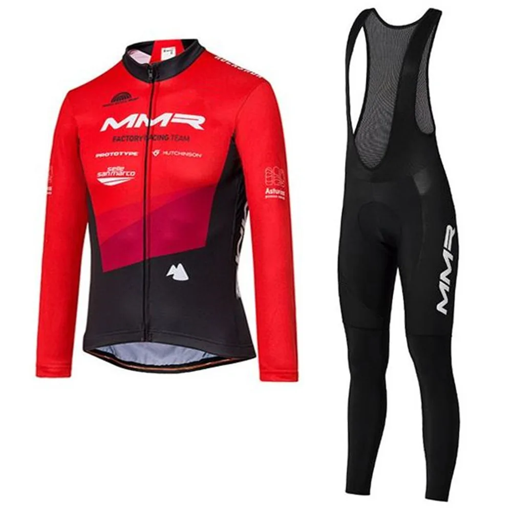 Long Sleeve Training Jersey Unisex Cycling Clothing Outdoor 2020 MMR Team Winter Bicycle Long Set Winter Gel Breathable Pad Men
Long Sleeve Training Jersey Unisex Cycling Clothing Outdoor 2020 MMR Team Winter Bicycle Long Set Winter Gel Breathable Pad Men