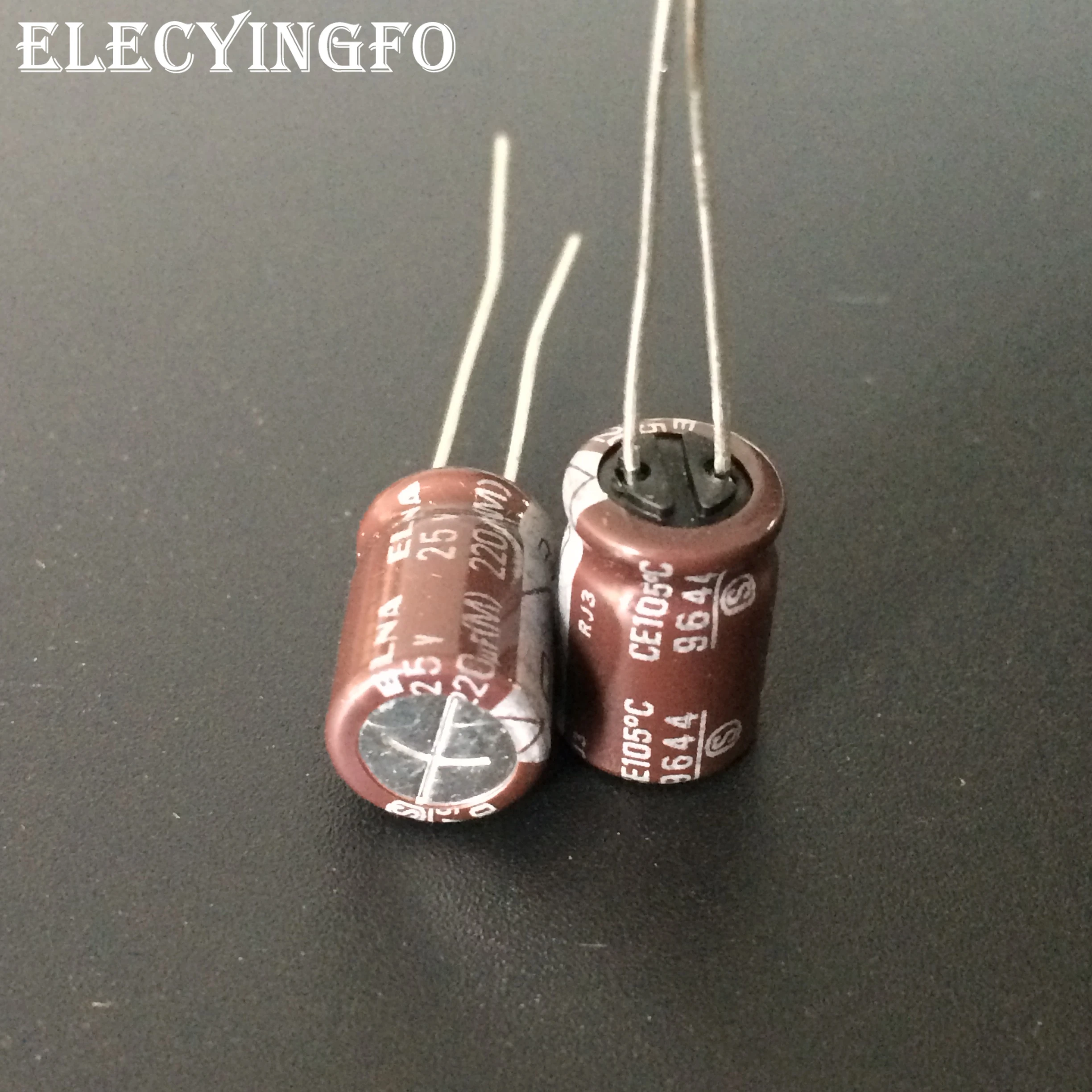 10pcs/100pcs 220uF 25V220uf Japan ELNA RJ3 Series 8x11.5mm 25V220uF Audio grade capacitor
10pcs/100pcs 220uF 25V220uf Japan ELNA RJ3 Series 8x11.5mm 25V220uF Audio grade capacitor