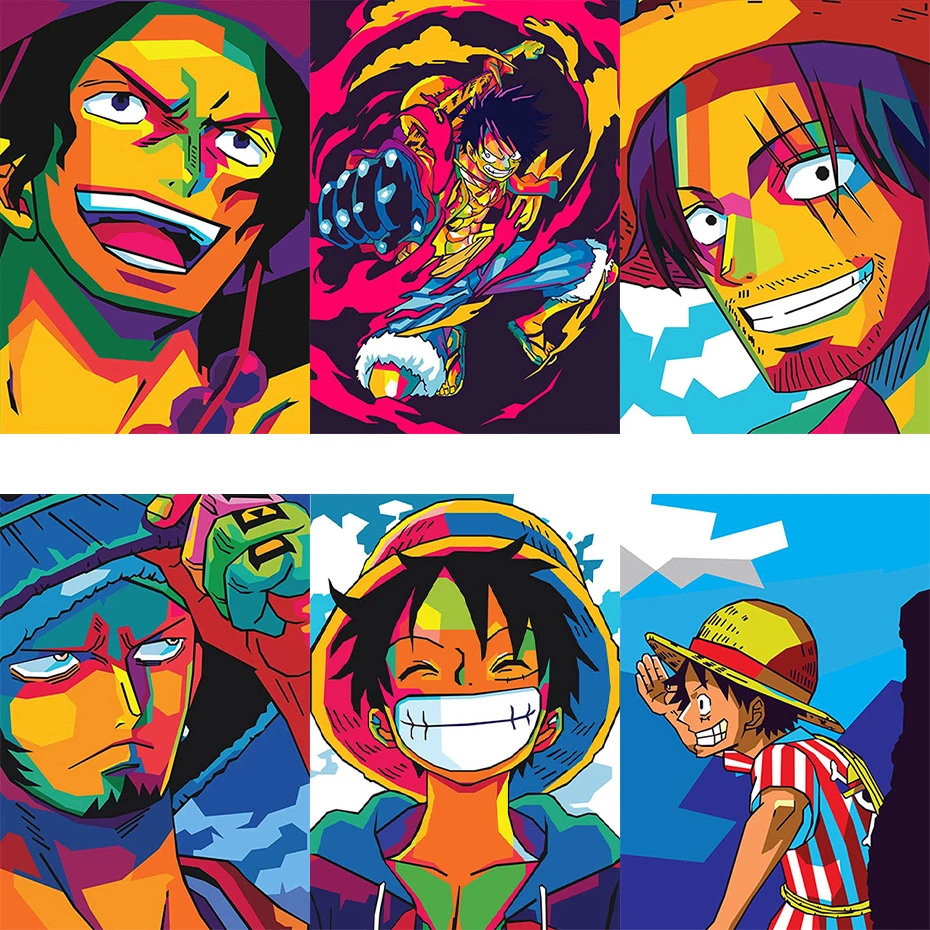 Набор для рисования по номерам на холсте, аниме 
Набор для рисования по номерам на холсте, аниме