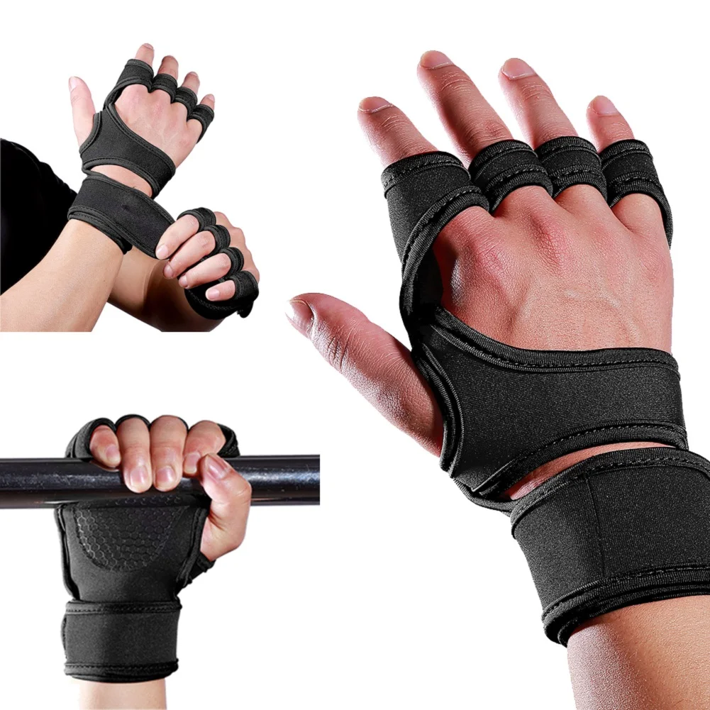 Weight Lifting Training Gloves Fitness Exercise Palm Protecting Gloves Pressure Palm Protecting Gloves for Men Women M/L/XL
Weight Lifting Training Gloves Fitness Exercise Palm Protecting Gloves Pressure Palm Protecting Gloves for Men Women M/L/XL