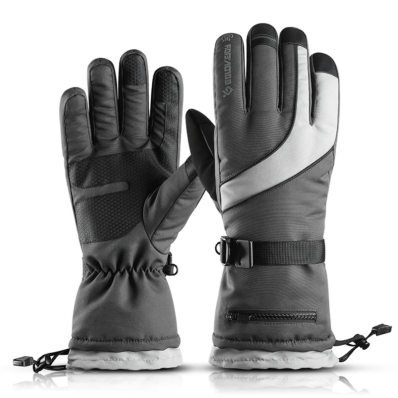 New Men Women Ski Gloves Winter Outdoor Warm Windproof Waterproof Skiing Snowboard Gloves Touch Screen Adjustable Cycling Gloves 
New Men Women Ski Gloves Winter Outdoor Warm Windproof Waterproof Skiing Snowboard Gloves Touch Screen Adjustable Cycling Gloves