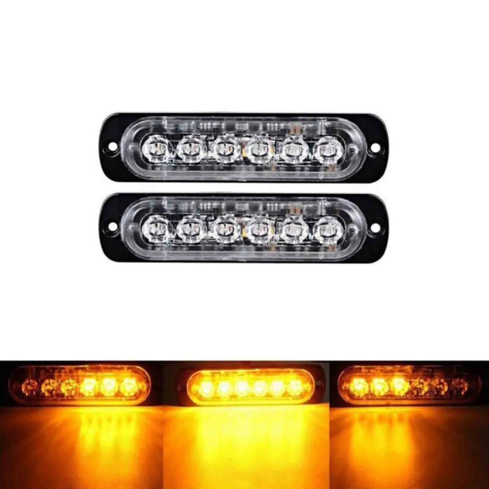 Аварийный маячок для автомобиля, грузовика, 6 светодиодов, 1/2 шт.
Аварийный маячок для автомобиля, грузовика, 6 светодиодов, 1/2 шт.