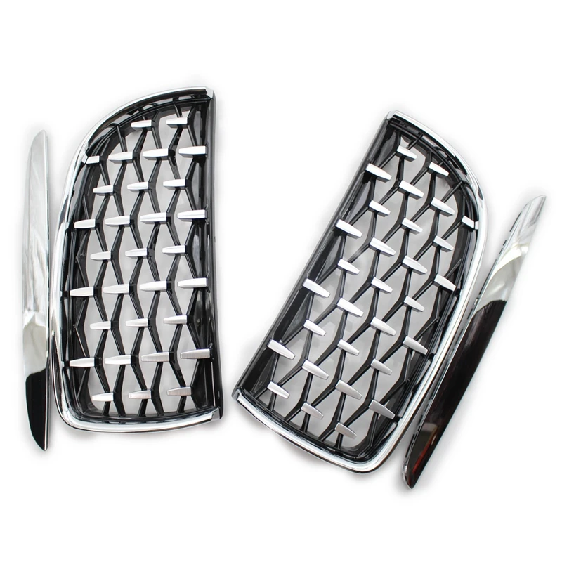 Front Kidney Grill, Front Hood Diamond Grille Meteor Grill for BMW 3 Series Sedan E90 E91 2005-2008
Front Kidney Grill, Front Hood Diamond Grille Meteor Grill for BMW 3 Series Sedan E90 E91 2005-2008