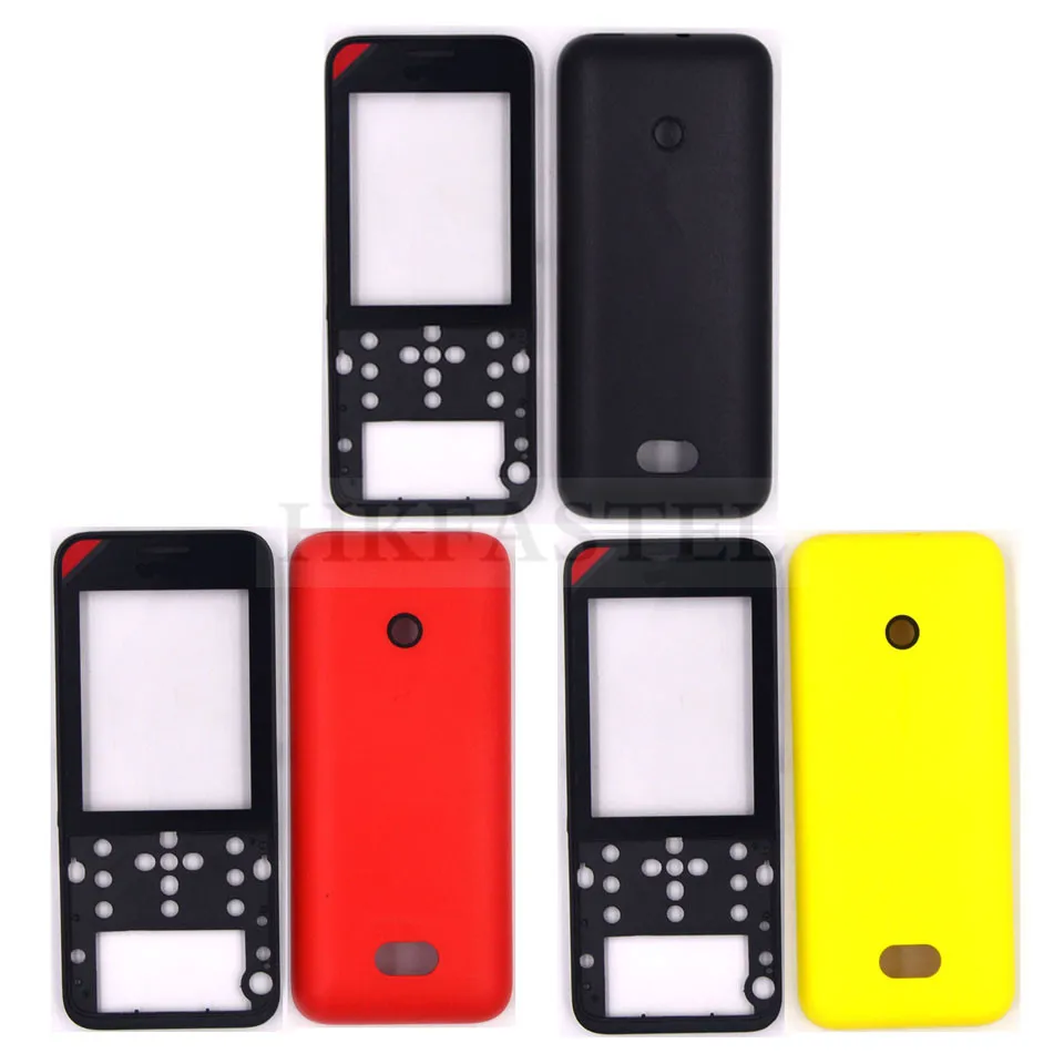 Новый 5А высококачественный чехол для Nokia 208 мобильный телефон передний ЖК корпус