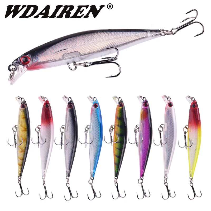 1Pcs Laser Plastic Minnow Fishing Lures 80mm 5.2g Japan Sinking Wobblers for Bass Pike Charkbaits Swimbaits Professional Bait
1Pcs Laser Plastic Minnow Fishing Lures 80mm 5.2g Japan Sinking Wobblers for Bass Pike Charkbaits Swimbaits Professional Bait