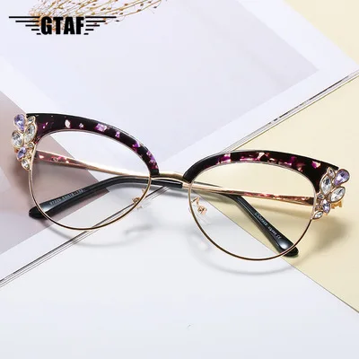 Diamond-studded Anti-blue Cat's Eye Prom Party Decoration Glasses European and American Trend Personality Flat Mirror 2021
Diamond-studded Anti-blue Cat's Eye Prom Party Decoration Glasses European and American Trend Personality Flat Mirror 2021