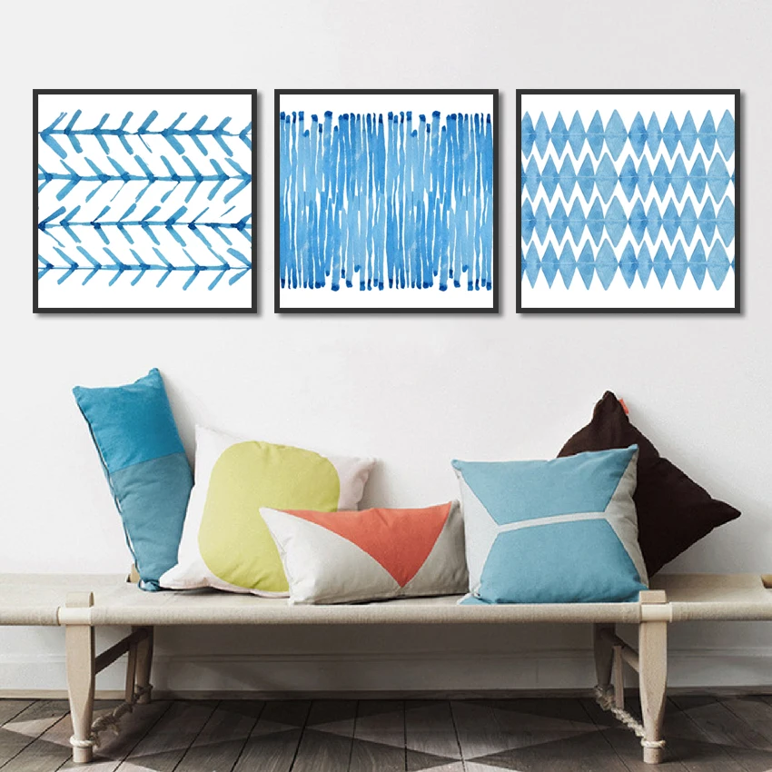 Modern Nordic Style Blue Minimalist Hanging Painting Canvas Art Posters And Prints Wall Picture For Home Room Decoration
Modern Nordic Style Blue Minimalist Hanging Painting Canvas Art Posters And Prints Wall Picture For Home Room Decoration