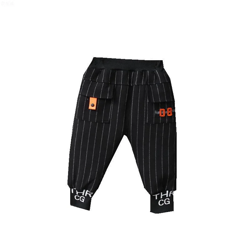 Autumn Winter Thicken Children's Pants Fashion Girls Boys Striped Keep Warm Trousers New Toddler Casual Clothing Kids Tracksuits
Autumn Winter Thicken Children's Pants Fashion Girls Boys Striped Keep Warm Trousers New Toddler Casual Clothing Kids Tracksuits