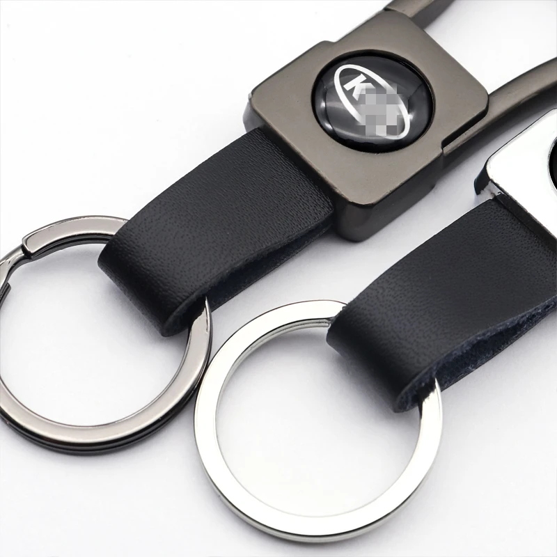 Car keychain high quality metal leather portable car logo keychain car accessories for KIA- Picanto Soul Forte Ceed K3 K5 K9 
Car keychain high quality metal leather portable car logo keychain car accessories for KIA- Picanto Soul Forte Ceed K3 K5 K9