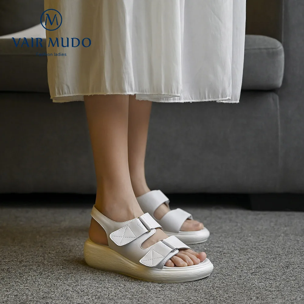 Женские босоножки из натуральной кожи VAIR MUDO, белые, розовые, желтые однотонные босоножки из натуральной кожи на танкетке, с ремешком с пряжк...
Женские босоножки из натуральной кожи VAIR MUDO, белые, розовые, желтые однотонные босоножки из натуральной кожи на танкетке, с ремешком с пряжк...