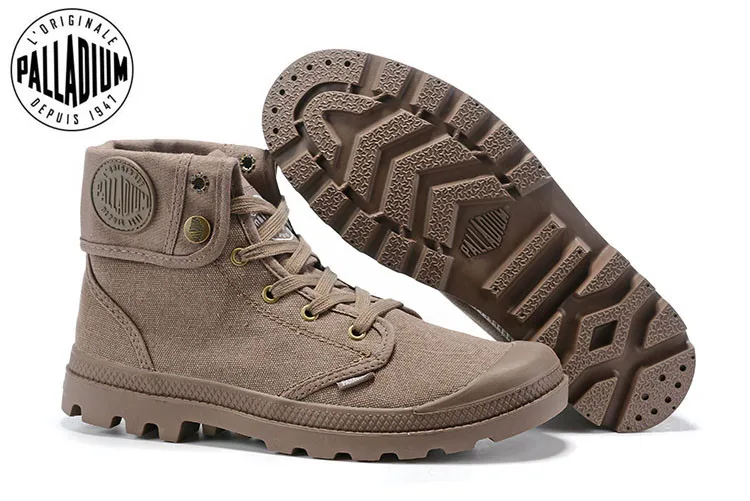 Мужские парусиновые ботинки PALLADIUM Pampa Классические светло-коричневые ботильоны
