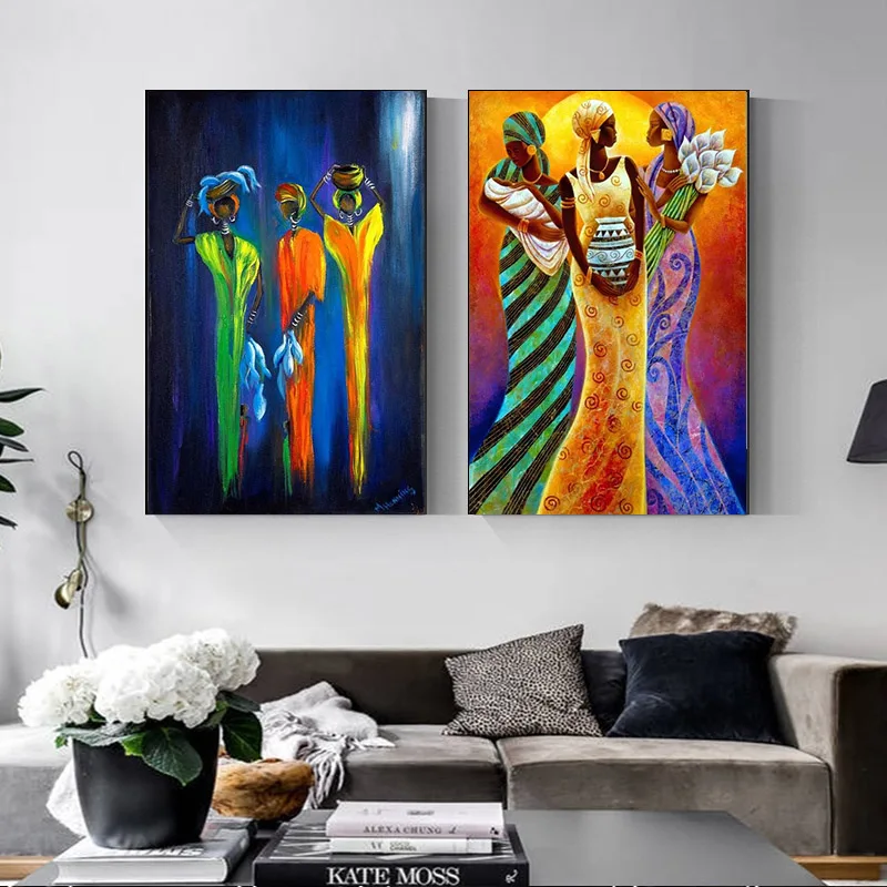 African woman portrait canvas wall art poster print scandinavian wall picture living room home Cuadros
African woman portrait canvas wall art poster print scandinavian wall picture living room home Cuadros