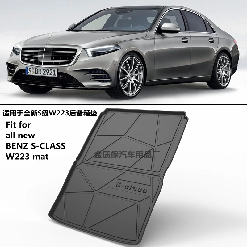 Use for W223 new BENZ S-class Trunk Mats Customized Car Rear Trunk Storage Mat Cargo Tray Trunk Waterproof Protective Pads mat
Use for W223 new BENZ S-class Trunk Mats Customized Car Rear Trunk Storage Mat Cargo Tray Trunk Waterproof Protective Pads mat
