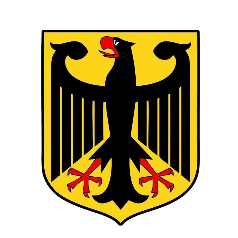 Cover Scratches German Coat of Arms Decoration Bodywork Windshield Car Stickers Decals Funny Sunscreen Suv Interior KK15*12cm
Cover Scratches German Coat of Arms Decoration Bodywork Windshield Car Stickers Decals Funny Sunscreen Suv Interior KK15*12cm