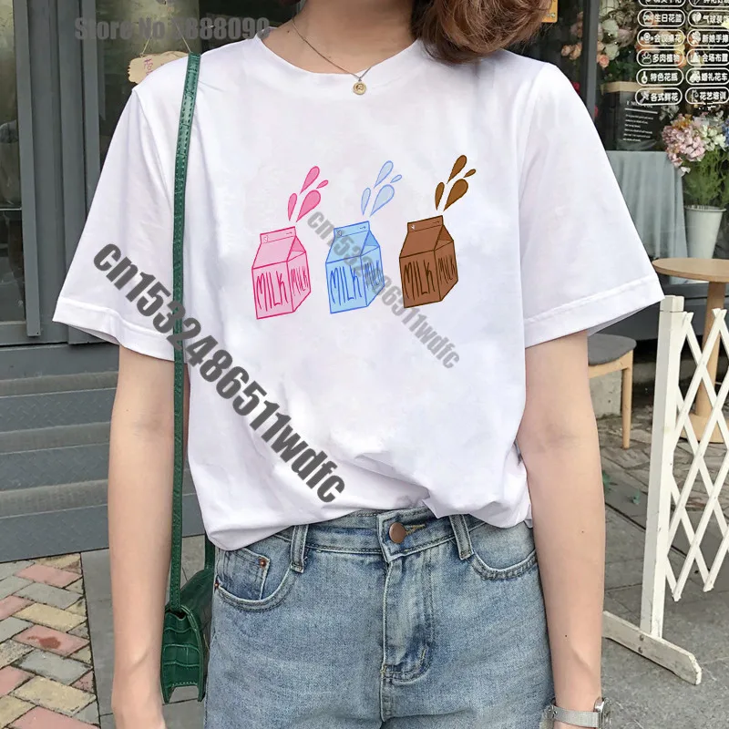 Cartoon Funny Milk Carton Japanses Aesthetic Grunge tshirt Women Harajuku Cute Kawaii Summer Casual Tumblr Outfit Fashion Tops
Cartoon Funny Milk Carton Japanses Aesthetic Grunge tshirt Women Harajuku Cute Kawaii Summer Casual Tumblr Outfit Fashion Tops