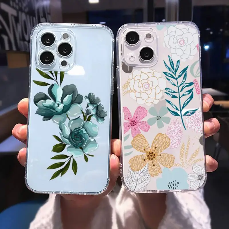 Flower Bud Phone Case For iphone 13 12 11 8 7 plus mini x xs xr pro max Transparent soft
Flower Bud Phone Case For iphone 13 12 11 8 7 plus mini x xs xr pro max Transparent soft