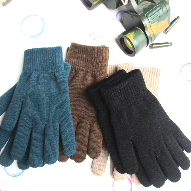 Women Men Gloves Winter Ribbed Knitted Full Fingered Gloves Thicken Plush Lining Mittens Fashion Thermal Wrist Warmer
Women Men Gloves Winter Ribbed Knitted Full Fingered Gloves Thicken Plush Lining Mittens Fashion Thermal Wrist Warmer