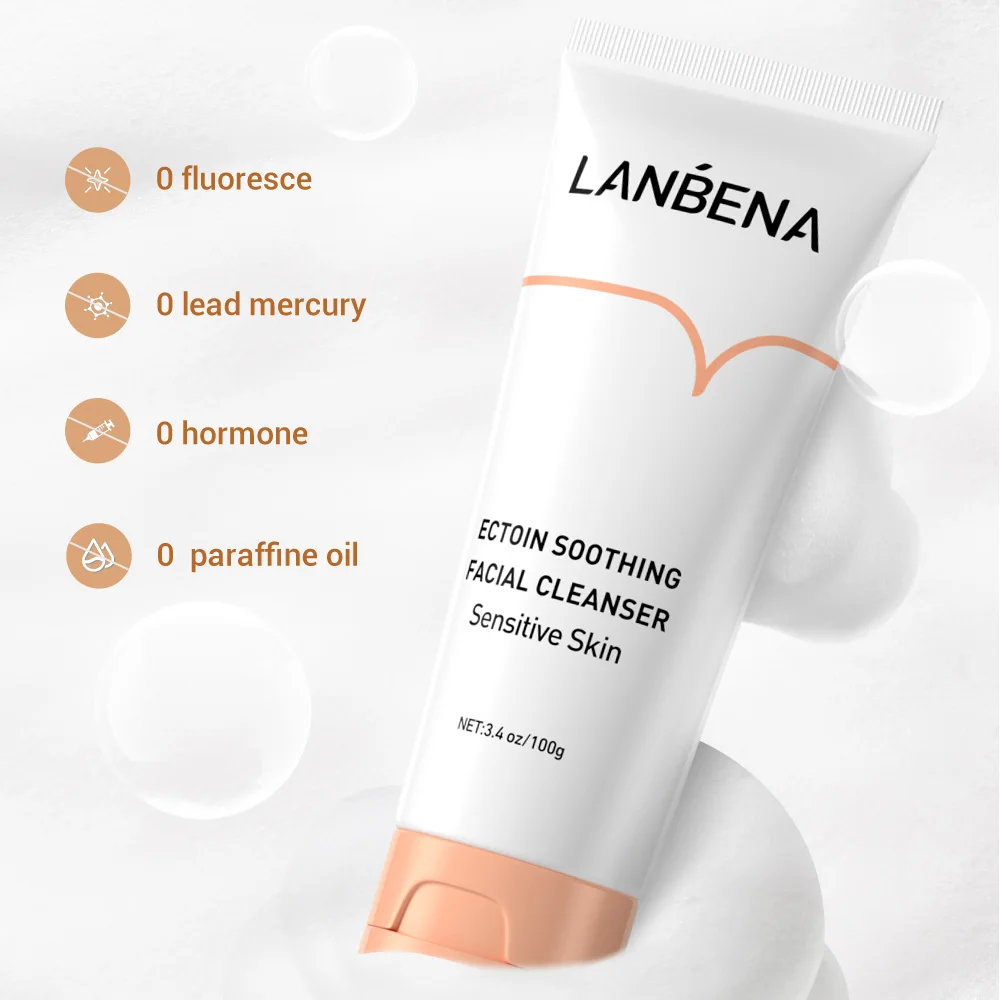 LANBENA Face Cleanser VC Whitening Cleansing Facial Foam Acne Treatment Repair Ectoin 24K Gold Peptide Anti Aging Skin Care 100g
LANBENA Face Cleanser VC Whitening Cleansing Facial Foam Acne Treatment Repair Ectoin 24K Gold Peptide Anti Aging Skin Care 100g