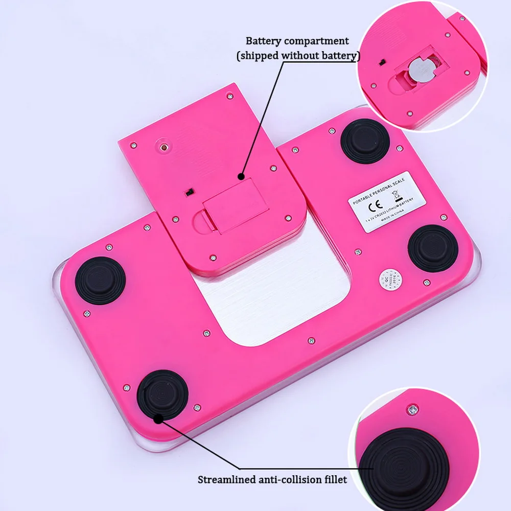 Household Body Scale 180kg Electronic Scale 2010B Portable Weight Scale Precision Weighing Sensors Bathroom Scale
Household Body Scale 180kg Electronic Scale 2010B Portable Weight Scale Precision Weighing Sensors Bathroom Scale