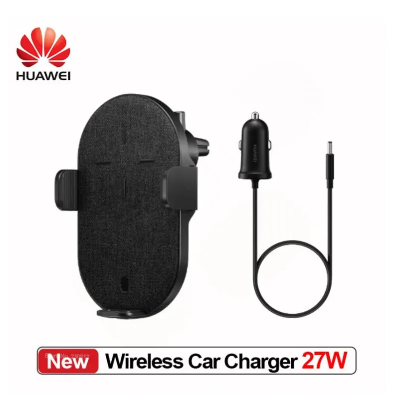 Original Huawei Fast Charging 27W Qi Wireless Car Charger Automatic Sensor Phone Holder For Huawei Mate 40/40 Pro Mate 30/30 pro
Original Huawei Fast Charging 27W Qi Wireless Car Charger Automatic Sensor Phone Holder For Huawei Mate 40/40 Pro Mate 30/30 pro