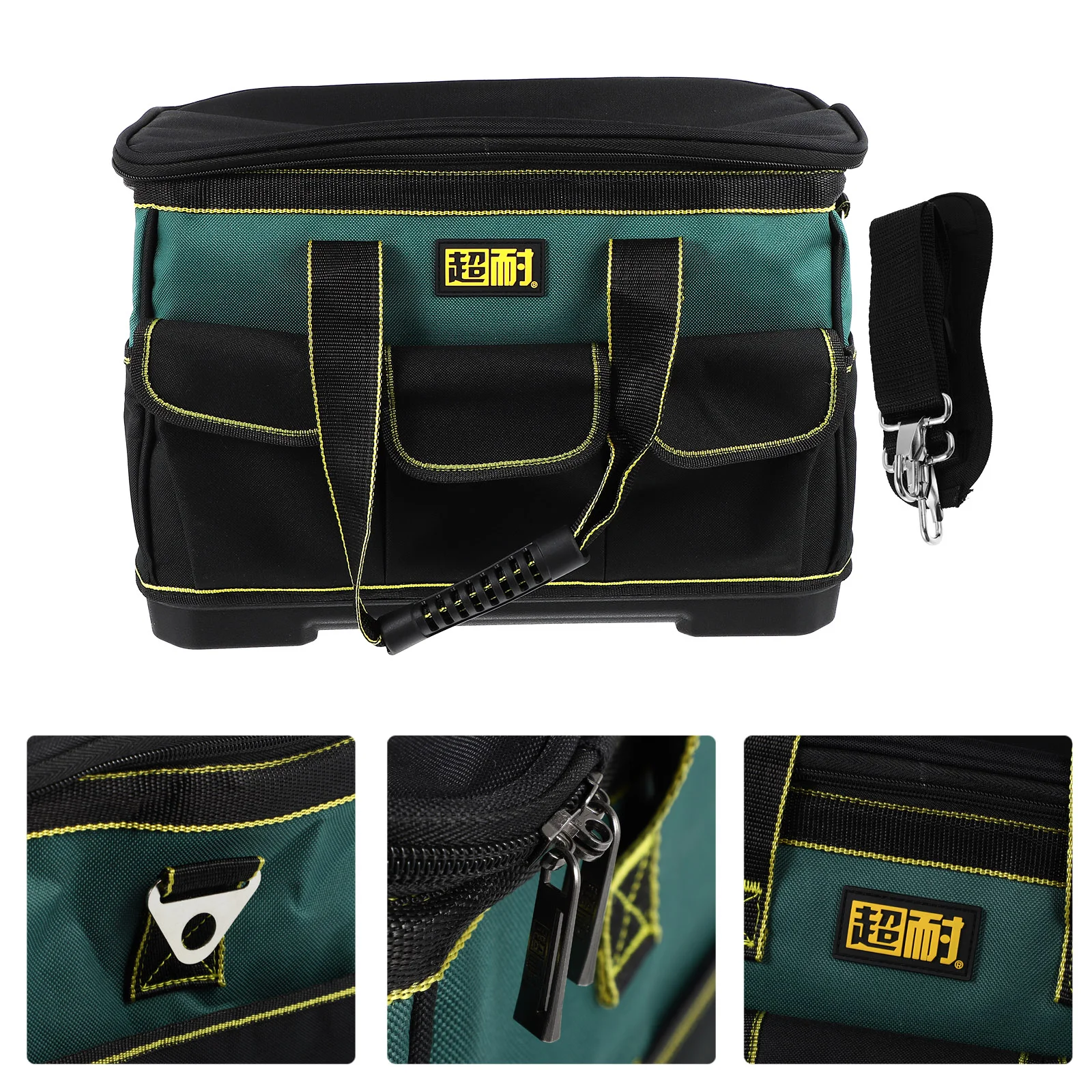 1pc Multifunction Thicken Tool Bag Portable Tool Case Heavy Duty Storage Box
1pc Multifunction Thicken Tool Bag Portable Tool Case Heavy Duty Storage Box