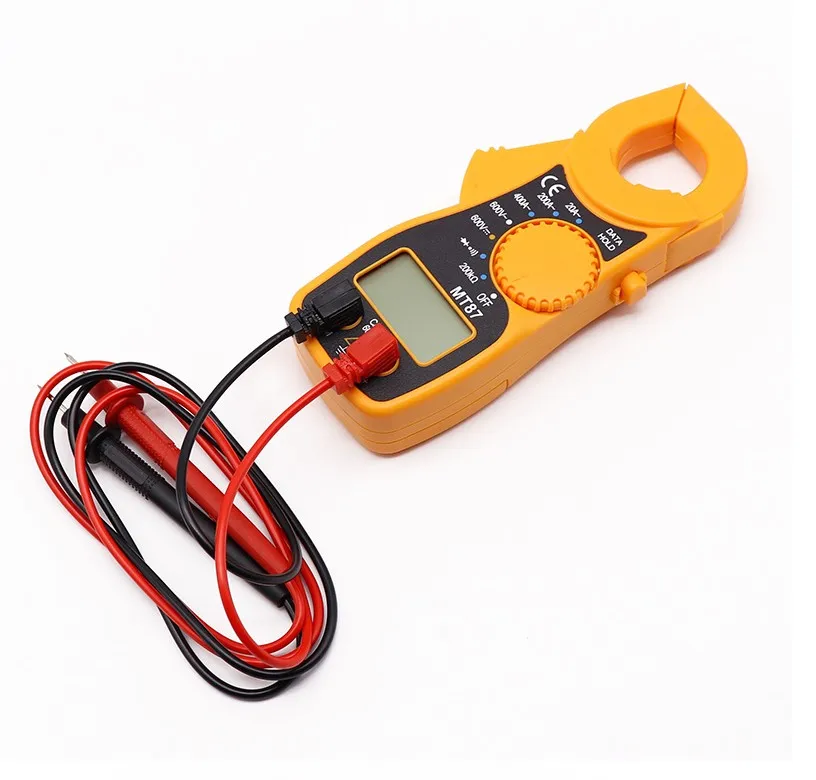 Portable MT87 LCD Digital Clamp Meters Multimeter With Measurement AC/DC Voltage Tester Current Resistance Multi Test
Portable MT87 LCD Digital Clamp Meters Multimeter With Measurement AC/DC Voltage Tester Current Resistance Multi Test
