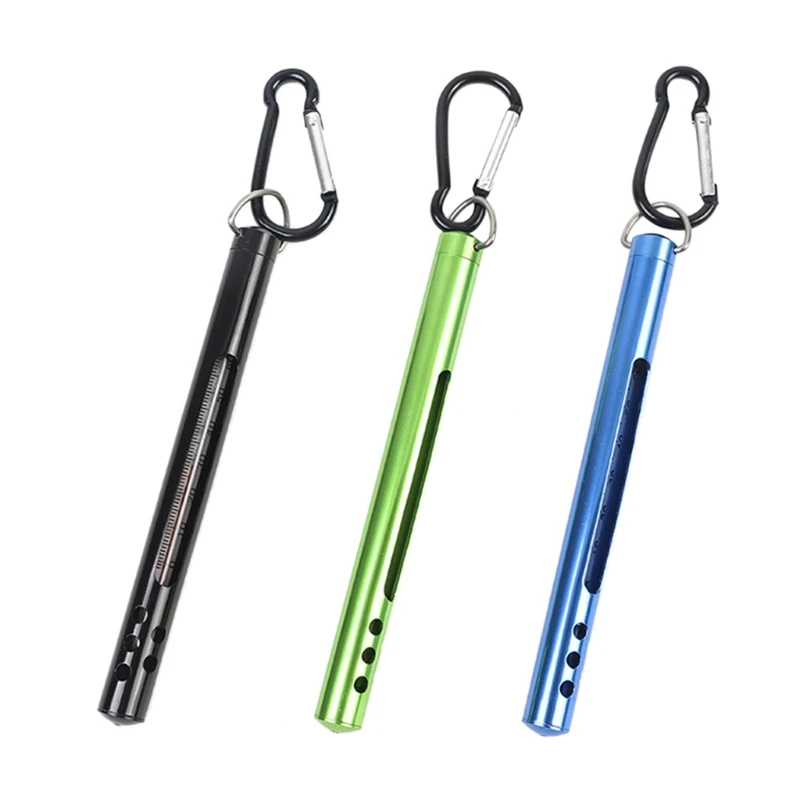 Fishing Thermometer Outdoor Metal Fly Fishing Water Stream Thermometer with Pocket Clip & Lanyard Ring Stream River New
Fishing Thermometer Outdoor Metal Fly Fishing Water Stream Thermometer with Pocket Clip & Lanyard Ring Stream River New