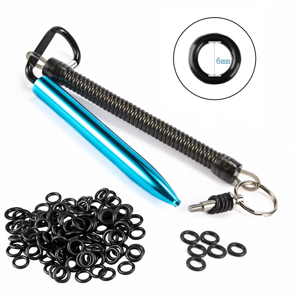 Wacky Worm Rig Tool With Carabiner 100Pcs O Rings Kits 6mm Senko O Ring Tool For Soft Baits Lures Fishing Tackle Accessories
Wacky Worm Rig Tool With Carabiner 100Pcs O Rings Kits 6mm Senko O Ring Tool For Soft Baits Lures Fishing Tackle Accessories