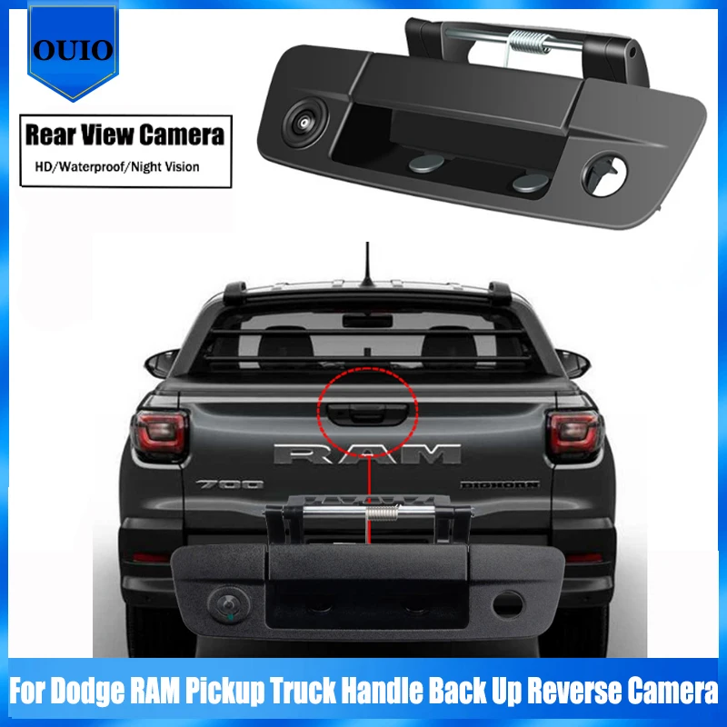 HD камера заднего вида для парковки заднего вида для Dodge RAM пикапа ручка для камеры заднего вида HD ночное видение
HD камера заднего вида для парковки заднего вида для Dodge RAM пикапа ручка для камеры заднего вида HD ночное видение