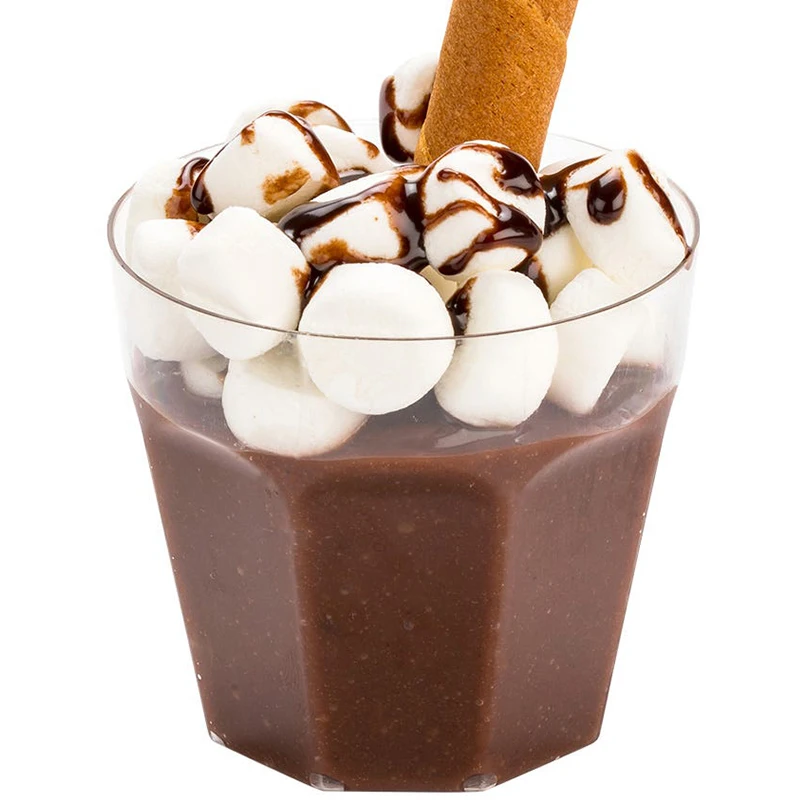 Promotion - 20/Pack, Home Party Disposable Plastic Tableware Supplies, 48*45mm/50ml Transparent Vintage Mini Dessert Cup
Promotion - 20/Pack, Home Party Disposable Plastic Tableware Supplies, 48*45mm/50ml Transparent Vintage Mini Dessert Cup