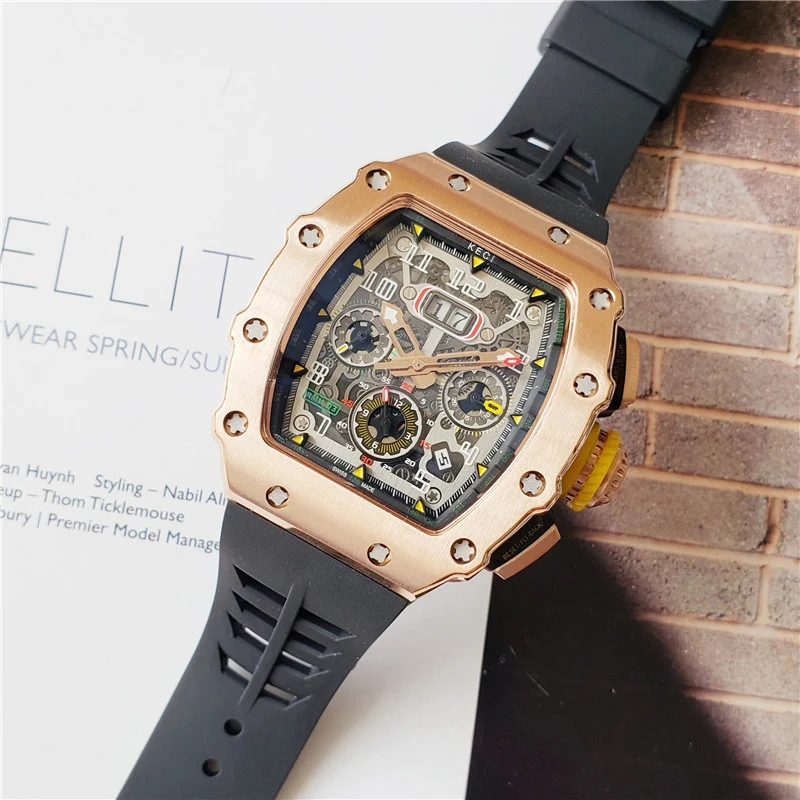 Men's Sports Wristwatch Top Products RM11-03 Watch AAA High Quality Stainless Steel Automatic Mechanical Movement Watches Gifts
Men's Sports Wristwatch Top Products RM11-03 Watch AAA High Quality Stainless Steel Automatic Mechanical Movement Watches Gifts