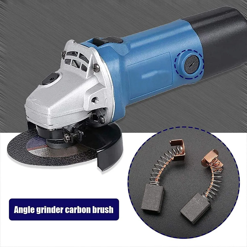 2 Pairs Angle Grinder Carbon Brushes12X8X5mm For Black & Decker G720 WS125 Power Tool Carbon Brush Angle Grinder Graphite Brush
2 Pairs Angle Grinder Carbon Brushes12X8X5mm For Black & Decker G720 WS125 Power Tool Carbon Brush Angle Grinder Graphite Brush