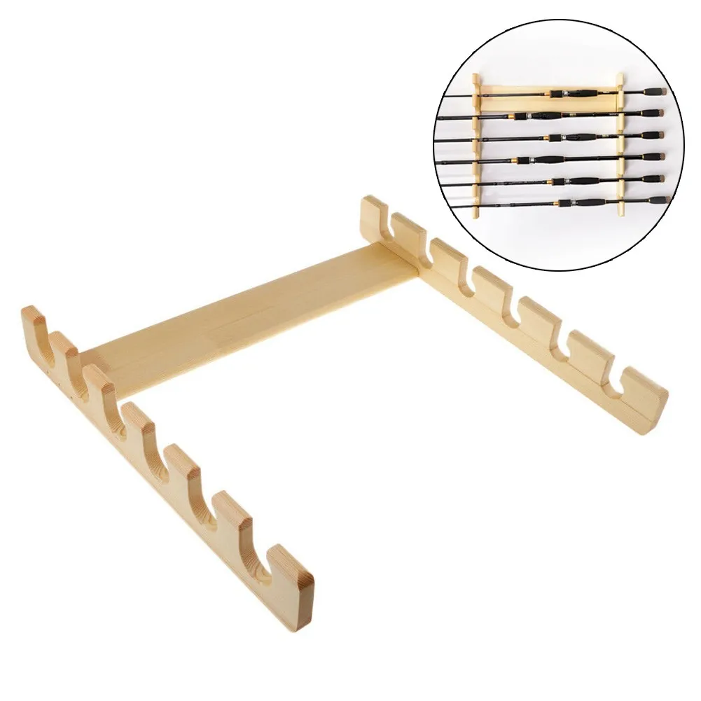 Fishing Rod Rack Hanging Rod Rack 6 Rod Wall Rack Wooden Box Storage Rod Hanging Horizontal Vertical Pole
Fishing Rod Rack Hanging Rod Rack 6 Rod Wall Rack Wooden Box Storage Rod Hanging Horizontal Vertical Pole