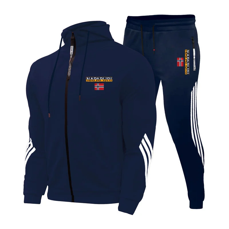 Brand Men's Suit Brand Sportswear Track Suit Suit Men's Zipper Sports Hoodie + Pants Suit Casual Jacket Sportswear Men's Hoodie
Brand Men's Suit Brand Sportswear Track Suit Suit Men's Zipper Sports Hoodie + Pants Suit Casual Jacket Sportswear Men's Hoodie