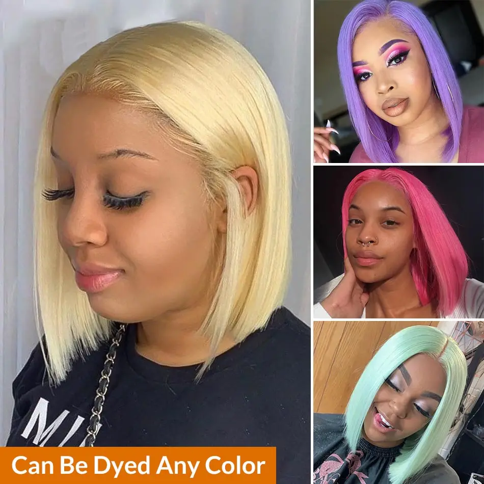 Honey Blonde Short Bob Wigs 613 Lace Front Human Hair Wigs for Women Colored Wigs Human Hair Gluess 13x1 Straight Lace Front Wig
Honey Blonde Short Bob Wigs 613 Lace Front Human Hair Wigs for Women Colored Wigs Human Hair Gluess 13x1 Straight Lace Front Wig