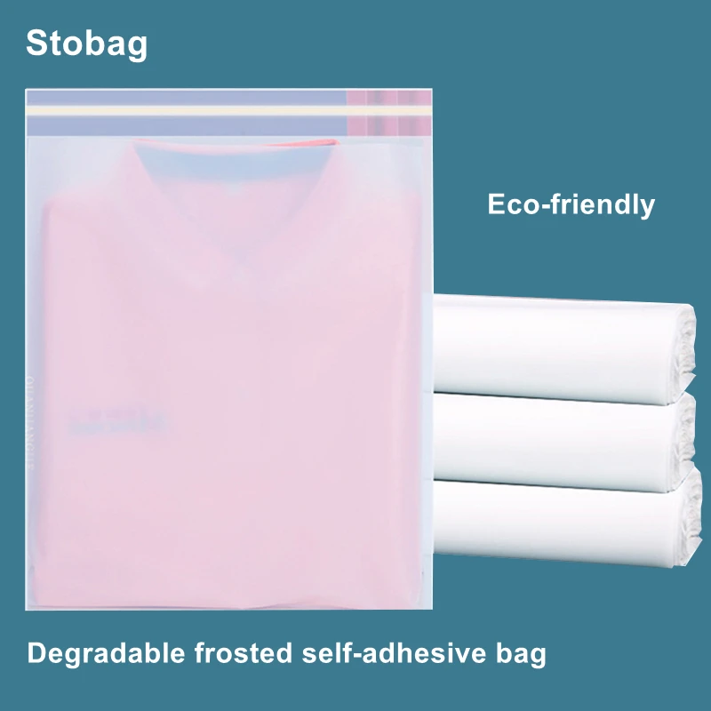 StoBag Degradable Frosted Transparent Self-adhesive Plastic Bags Clothing Packaging Pouch Waterproof Reusable Sealed Towel Home
StoBag Degradable Frosted Transparent Self-adhesive Plastic Bags Clothing Packaging Pouch Waterproof Reusable Sealed Towel Home
