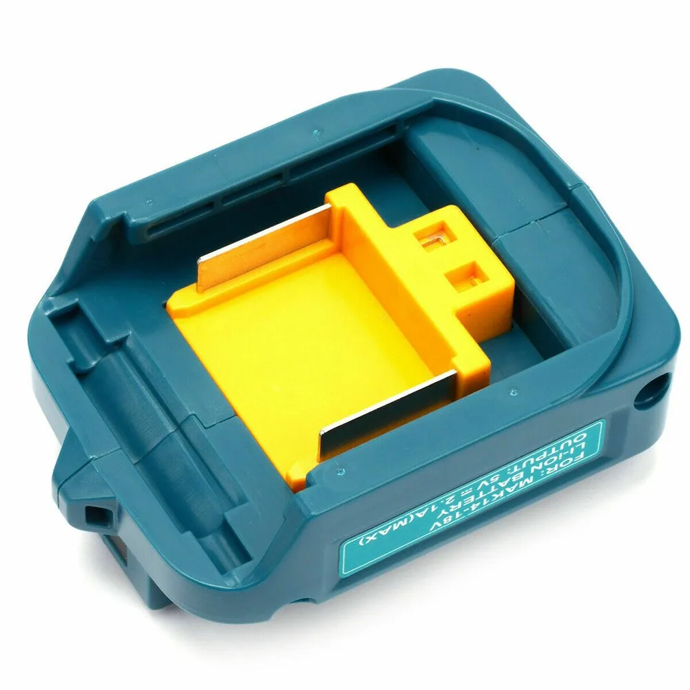 USB Power Charger Adapter LED Converter For MAKITA ADP05 Bl1815 Bl1830 Bl1840 Bl1850 1415 14-18V Li-Ion Battery
USB Power Charger Adapter LED Converter For MAKITA ADP05 Bl1815 Bl1830 Bl1840 Bl1850 1415 14-18V Li-Ion Battery